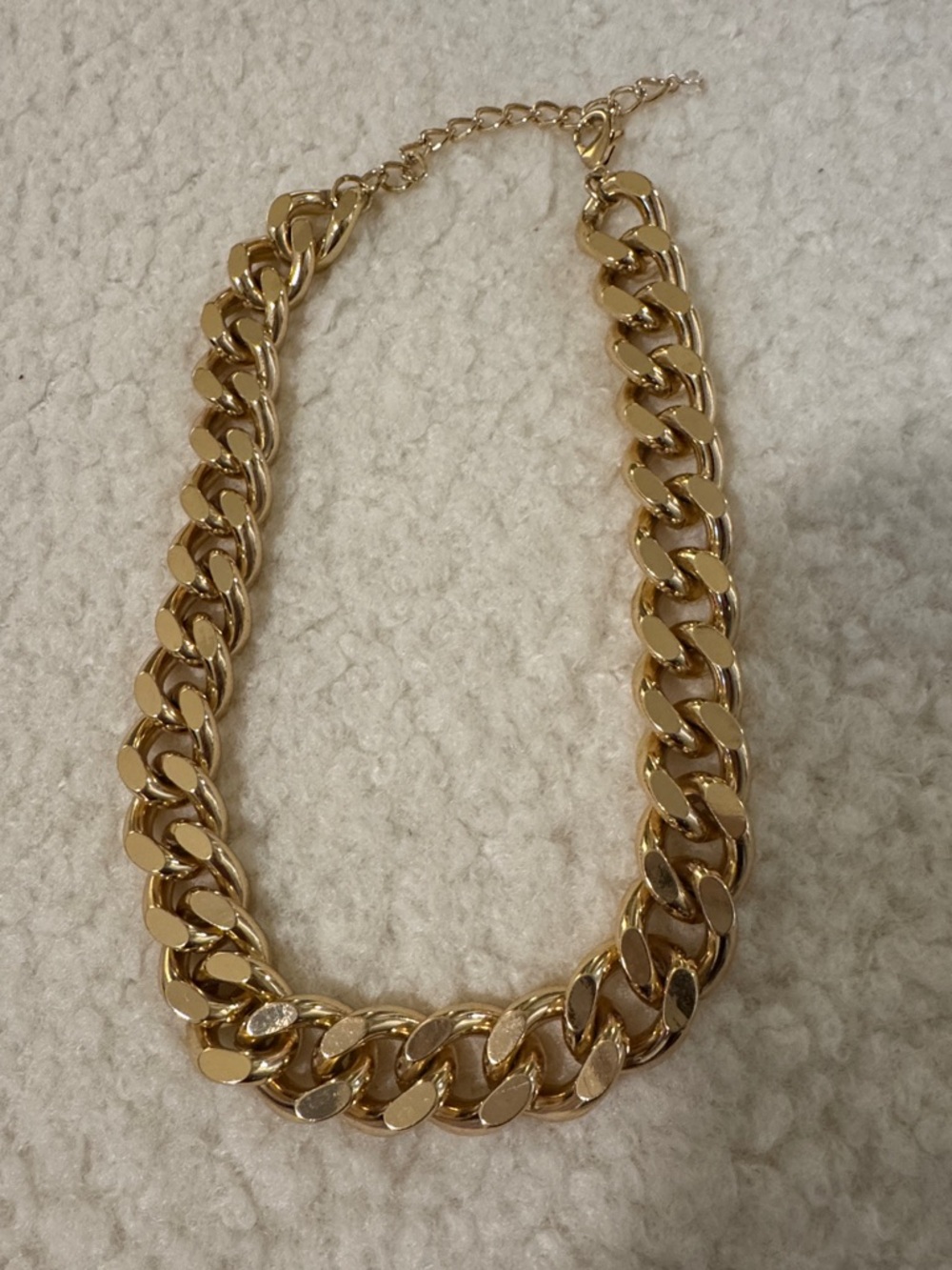 Gold Chain Link Statement Necklace - Women's Jewelry